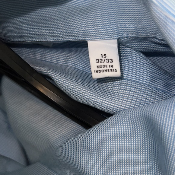 Calvin Klein Mens Button Down Slim Fit Performance Non-Iron 15 32/33 - Picture 6 of 6